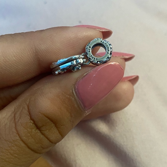 Pandora x Disney Winnie The Pooh & Piglet Double Dangle Charm - Picture 3 of 5